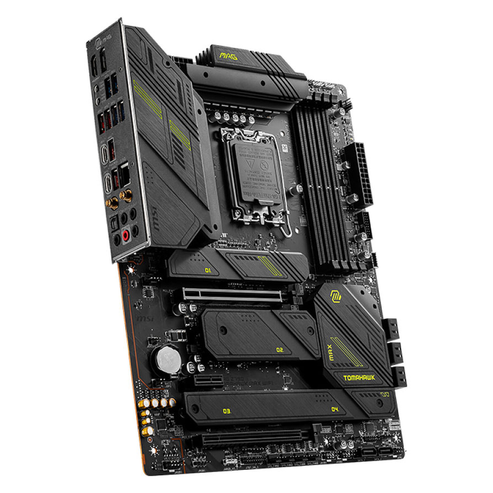 MSI MAG Z790 TOMAHAWK MAX WIFI – SOCKET 1700 – INTEL Z790 – 4XDDR5 – M.2 PCIE 5.0 – WI-FI7 -LAN 2.5 – Image 3