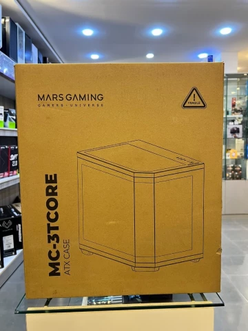 MARS GAMING MC-3TCORE – BOÎTIER MOYENNE TOUR – VERRE TREMPÉ – ATX / MICROATX / MINI-ITX – WHITE – Image 5