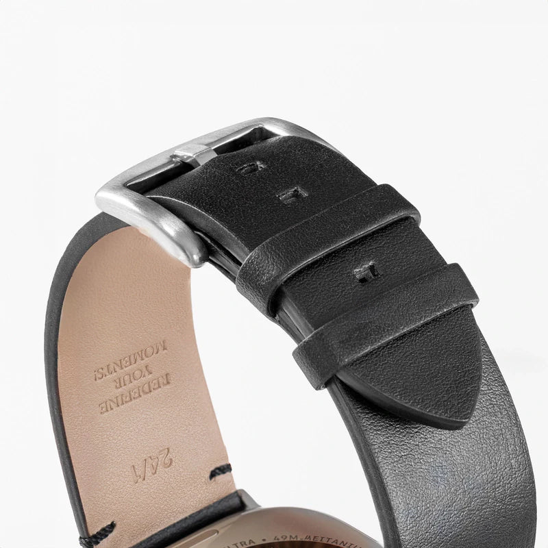 Apple Watch Ultra Bracelet en cuir Vegan – Image 3