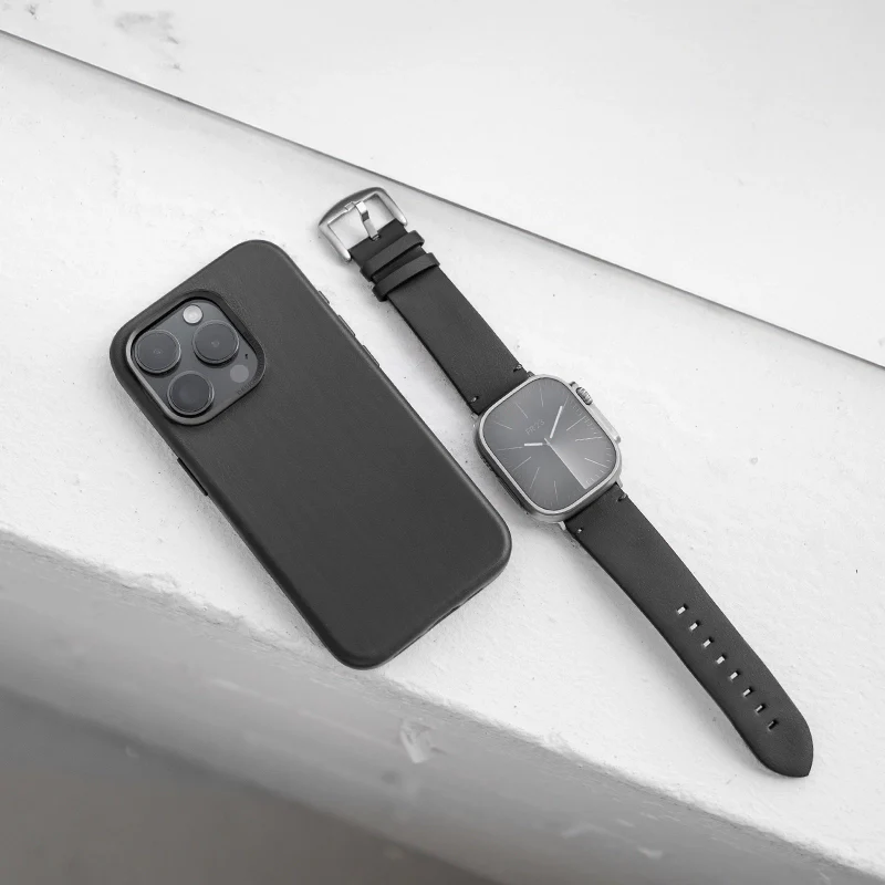 Apple Watch Ultra Bracelet en cuir Vegan – Image 8