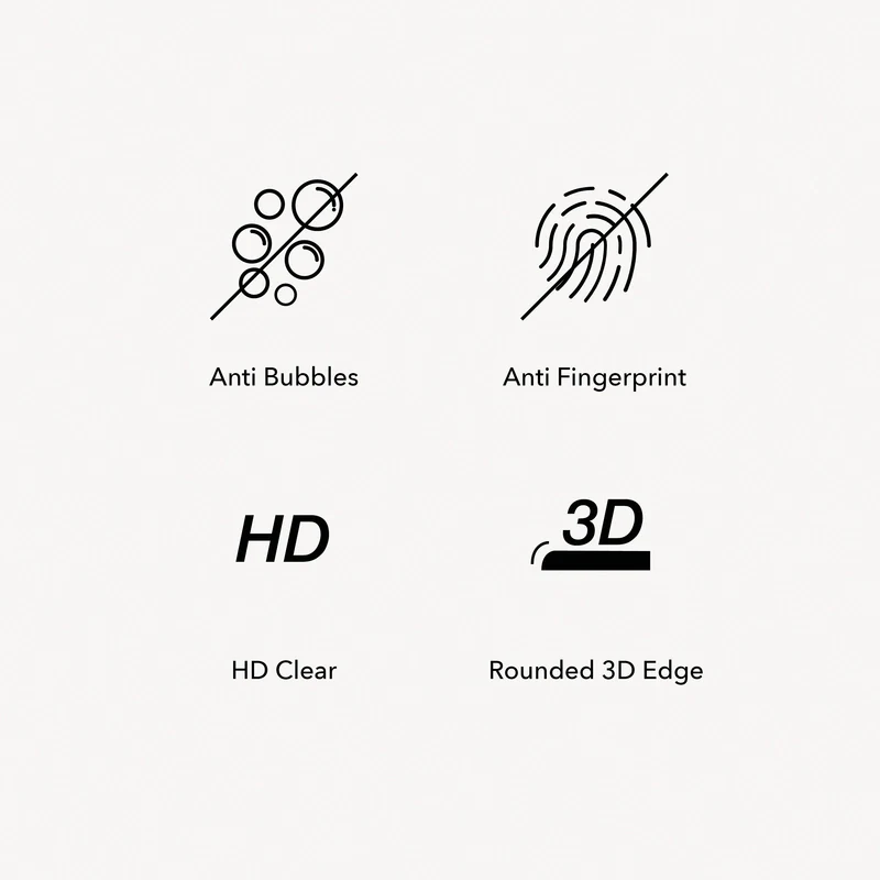 Verre blindé 3D (2 pièces) - iPhone 12 Mini – Image 9
