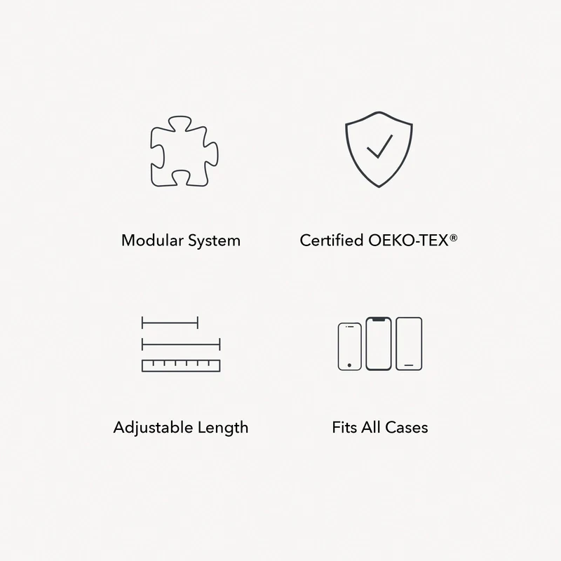 Cordon interchangeable / chaîne pour téléphone portable – Image 4