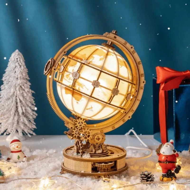 Puzzle 3D Globe Terrestre Lumineux – Image 3