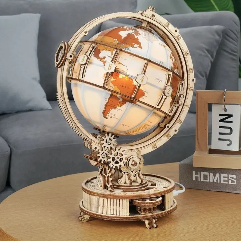 Puzzle 3D Globe Terrestre Lumineux – Image 4