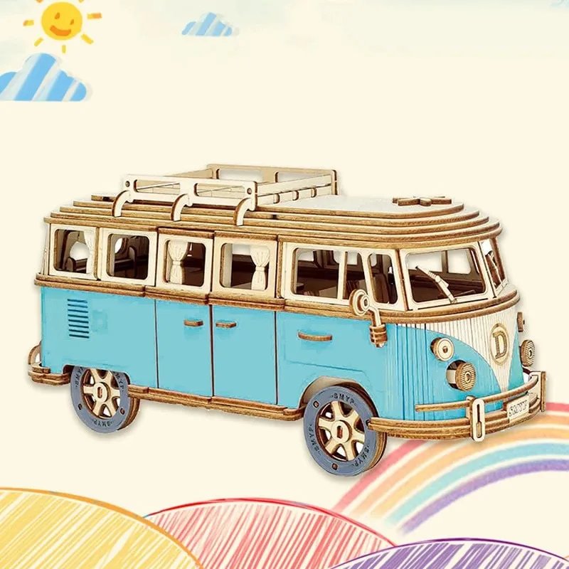 Puzzle 3D Mini Van – Image 5