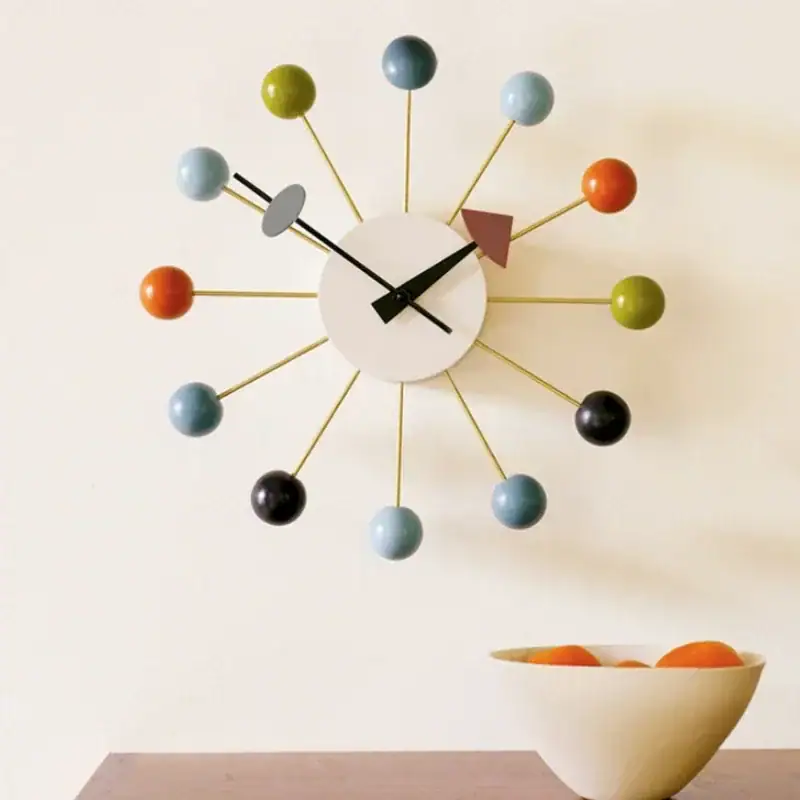 Horloge Murale Originale Scientifique Atome – Image 4