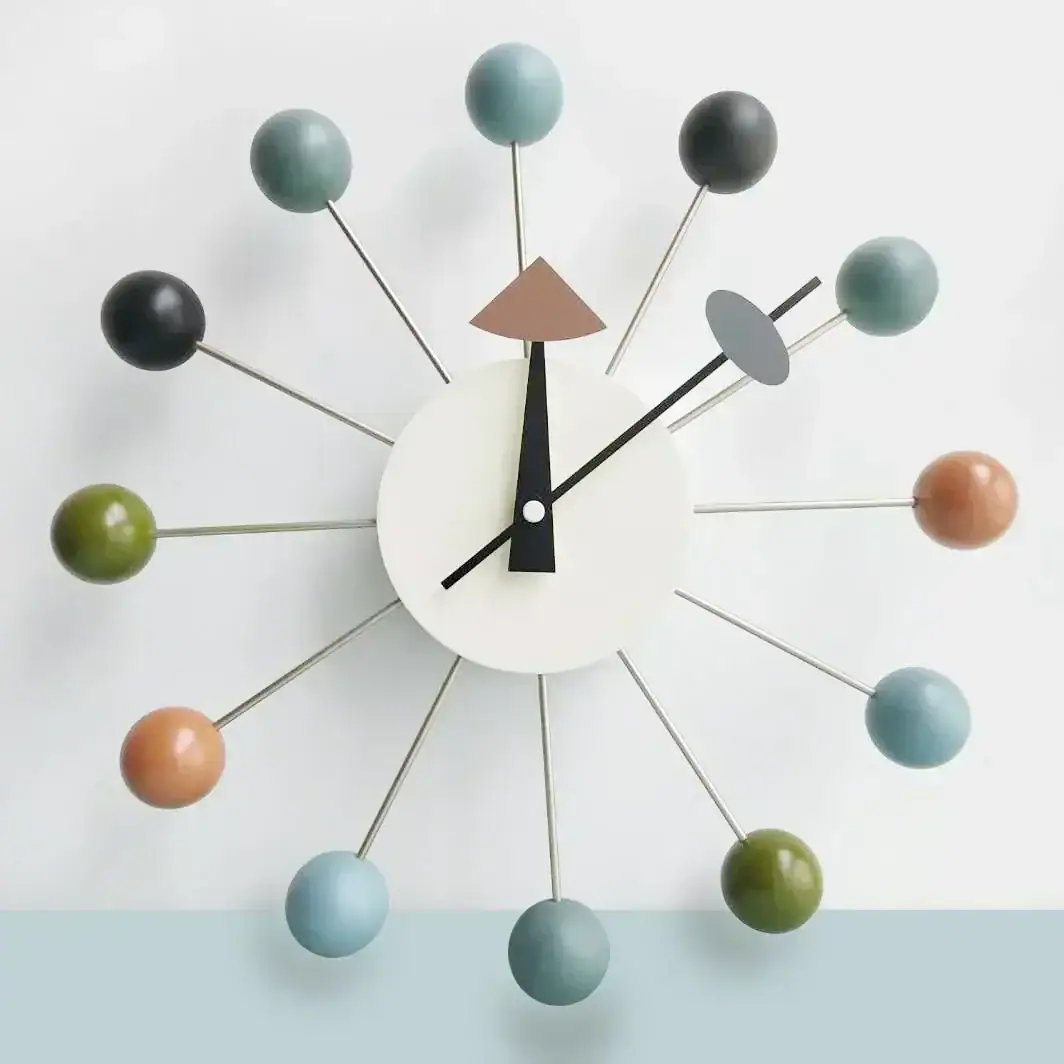 Horloge Murale Originale Scientifique Atome – Image 3
