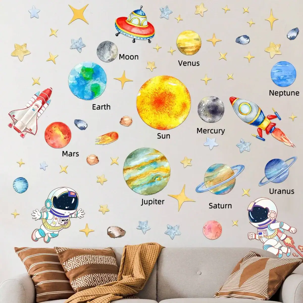 Stickers Planètes du Système Solaire – Image 5