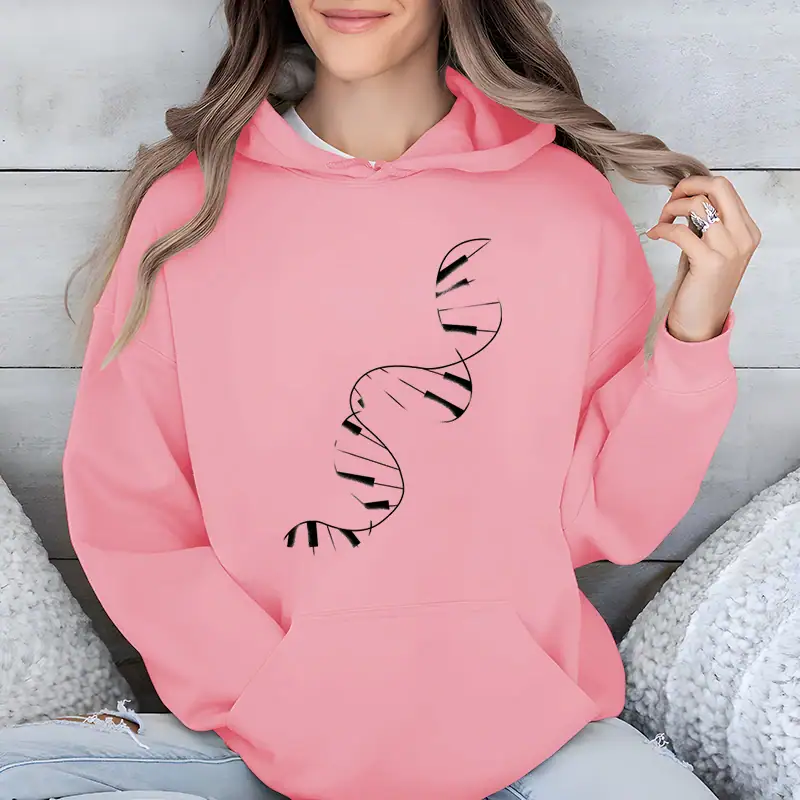 Sweat ADN piano pour femme – Image 7