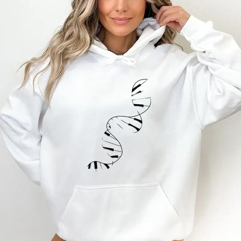 Sweat ADN piano pour femme – Image 3