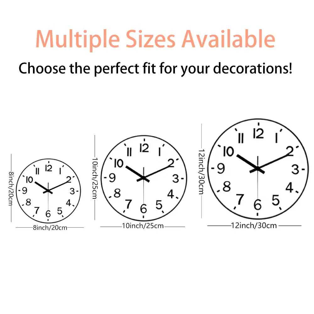 Grosse Horloge Murale Originale Spatiale – Image 6
