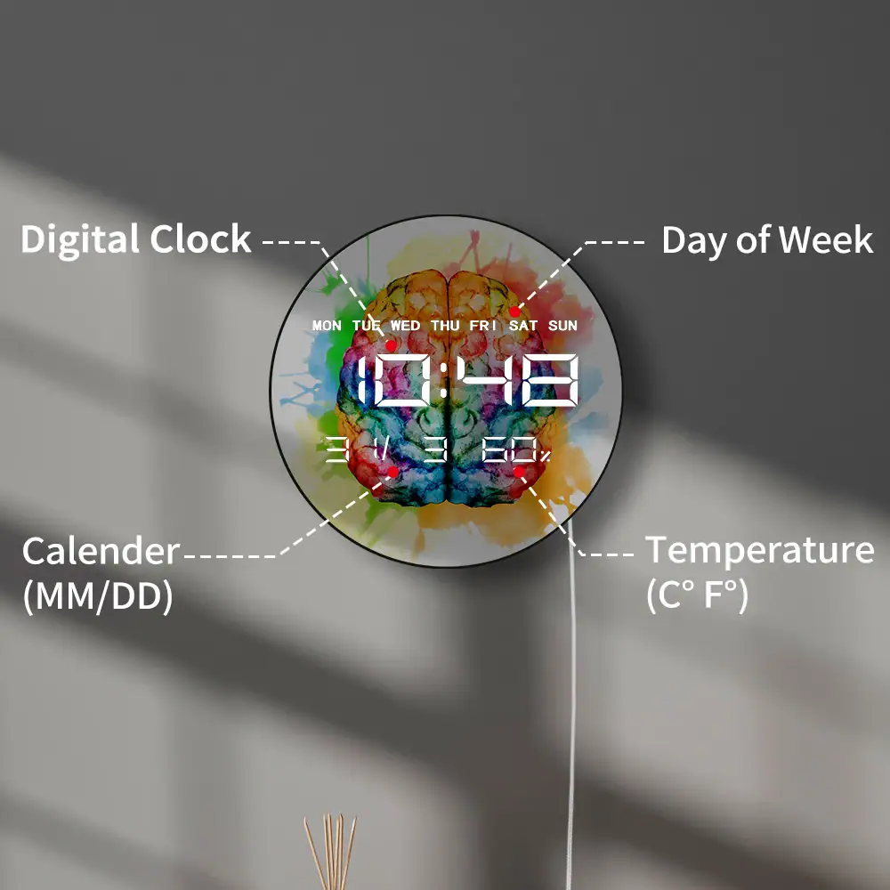 Horloge murale originale 30 cm – Image 4