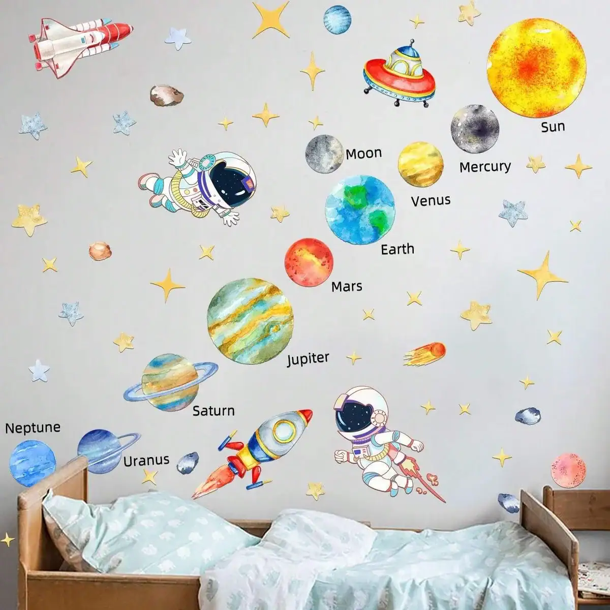 Stickers Planètes du Système Solaire – Image 4