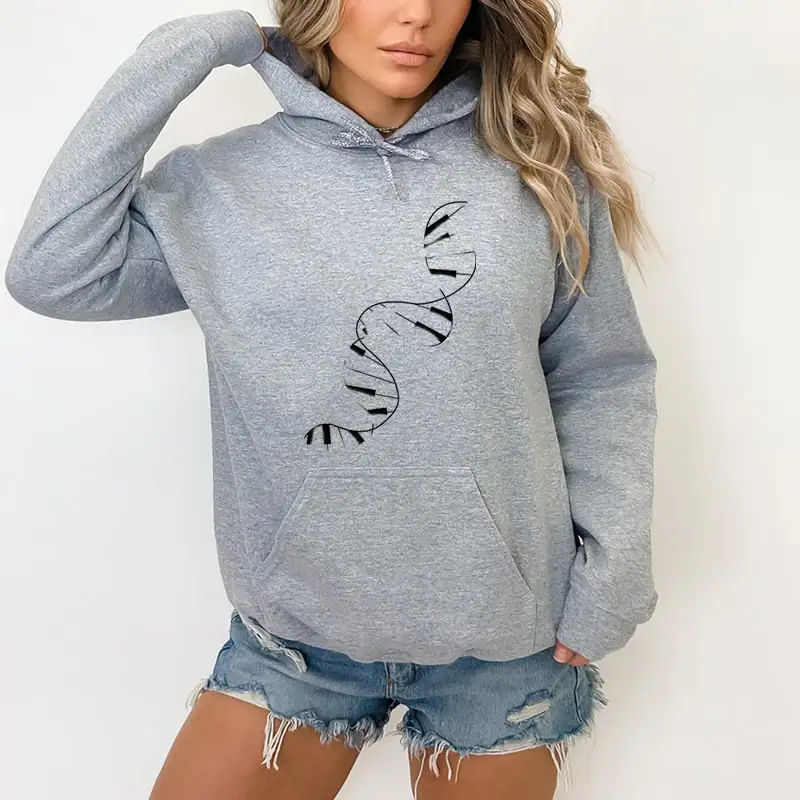 Sweat ADN piano pour femme – Image 6