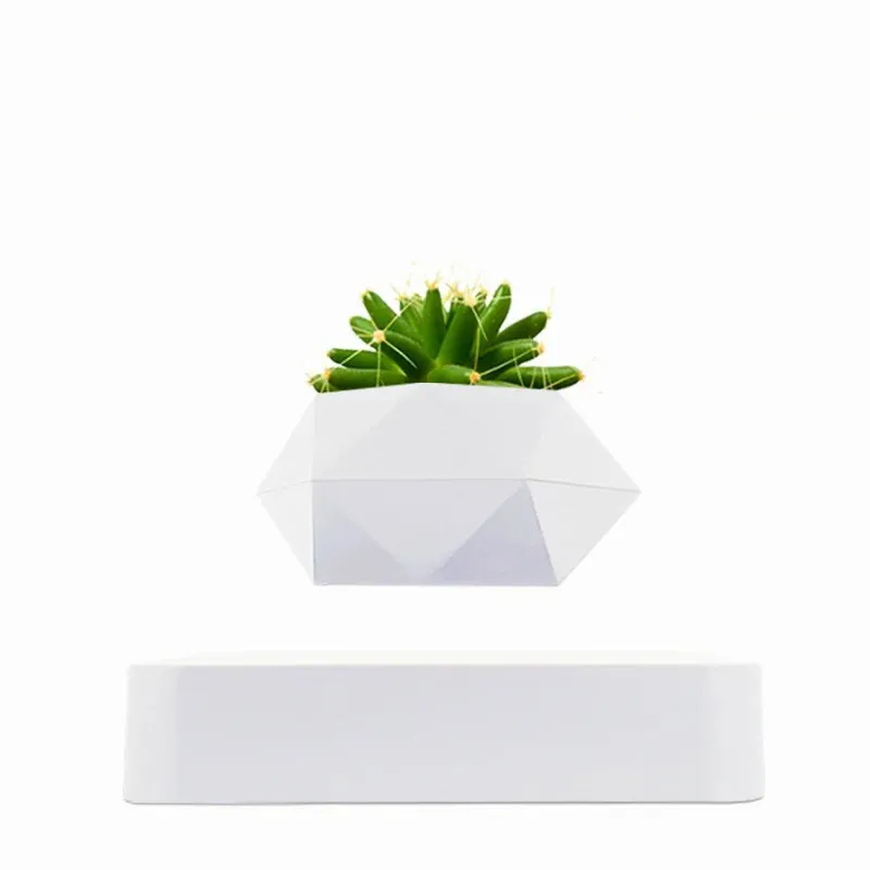 Vase Flottant Magnétique Blanc – Image 5